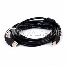 کابل 5 متر پرینتر STECKER / دارای شیلد و نویزگیردار / ضخیم و مقاوم / تمام مس / تک پک شرکتی